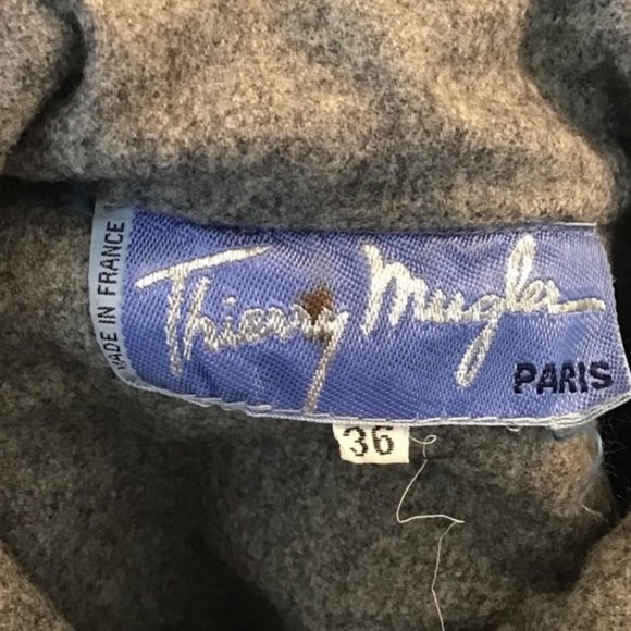 Vintage Thierry Mugler Paris Coat Jacket - Picture 9 of 9